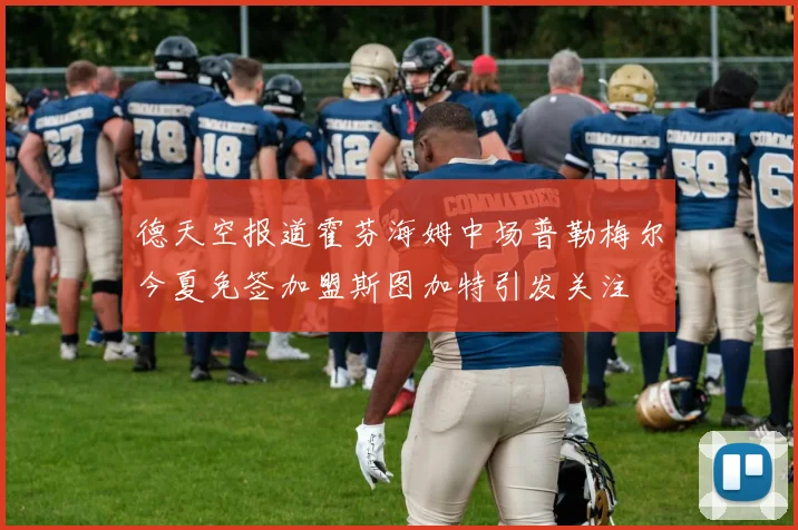 德天空报道霍芬海姆中场普勒梅尔今夏免签加盟斯图加特引发关注